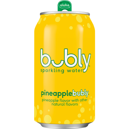 12oz Bubly Pineapple