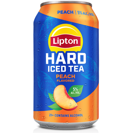 12oz Lipton Hard Iced Tea Peach