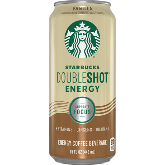 15oz Starbucks Doubleshot Vanilla