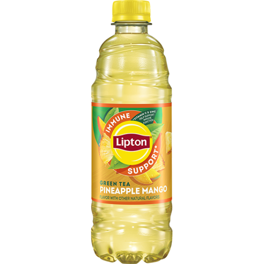 16.9oz Lipton Immune Support Green Tea Pineapple Mango