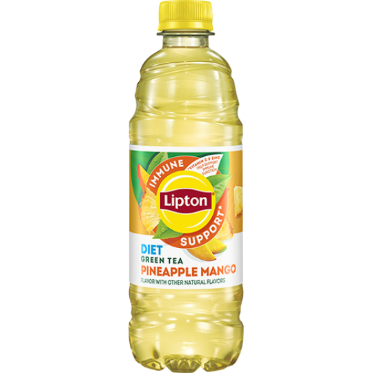 16.9oz Lipton Immune Support Diet Green Tea Pineapple Mango