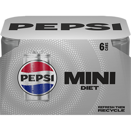 6pk Mini Pepsi Diet