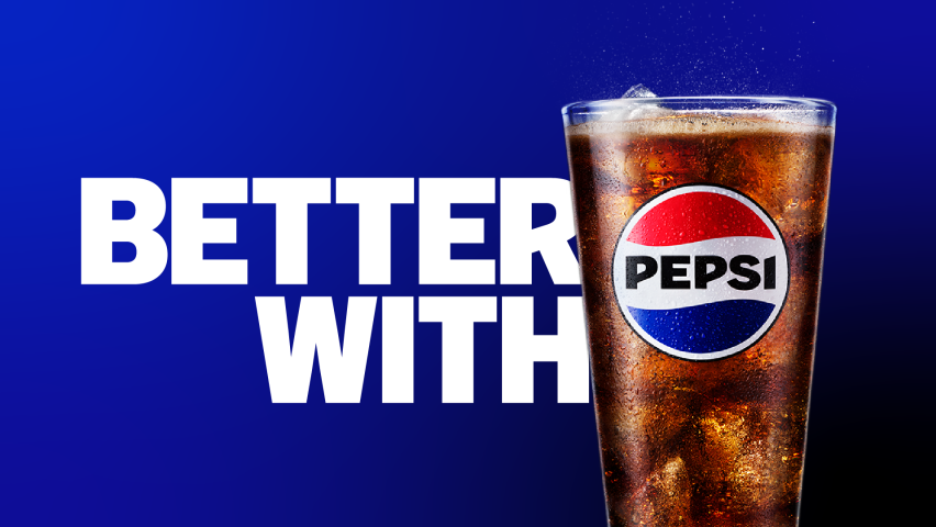 Decorative Photo depicting: Better With Pepsi