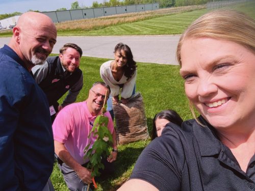 Earth Day tree planting